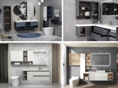 恒潔推出定制系列浴室柜，每個人都有打造個性化的浴室啦