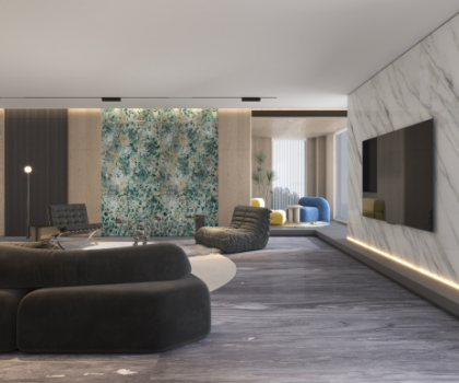 歐若拉精工奢石，現(xiàn)代風格案例賞析